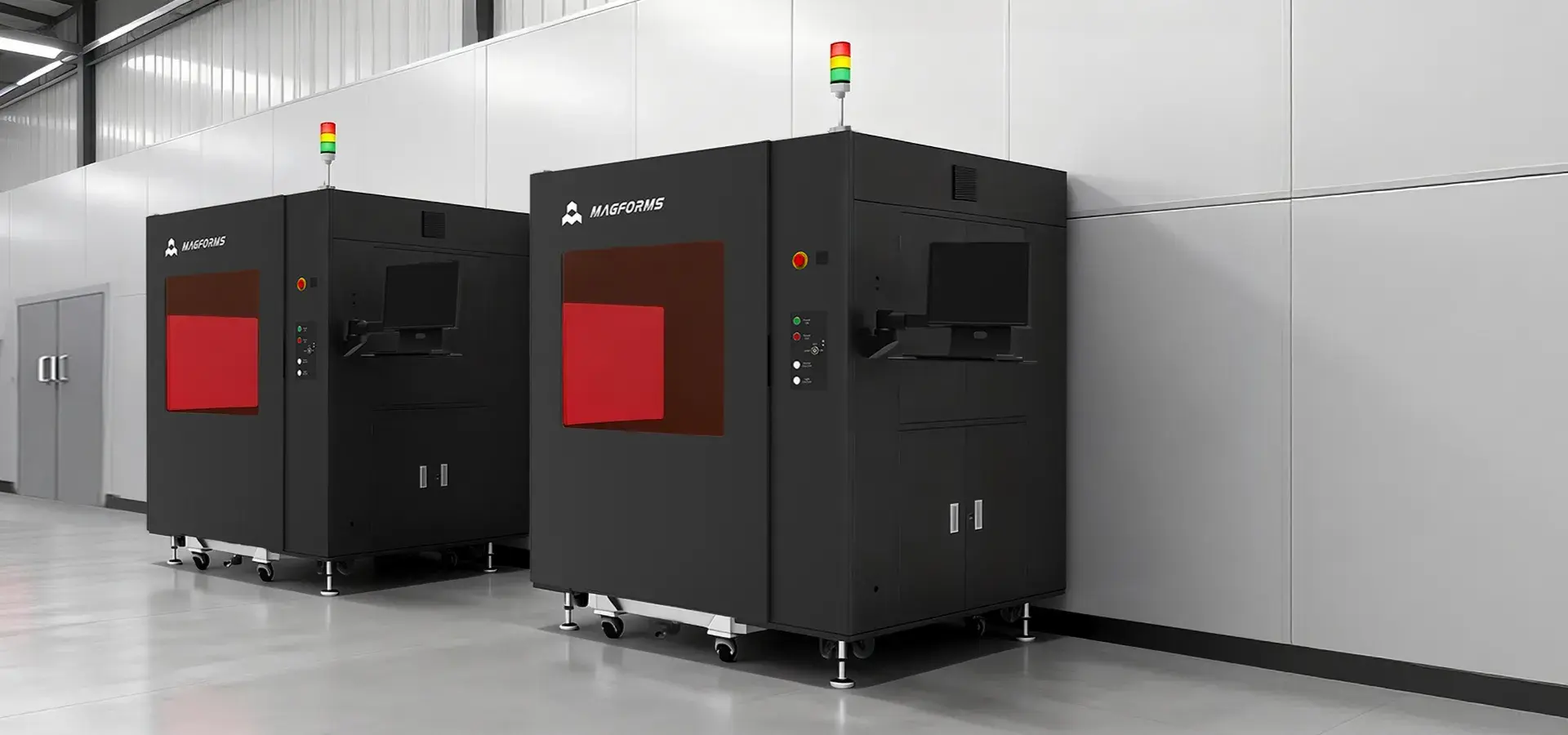 Magforms industrial 3D printer system for professional manufacturing
