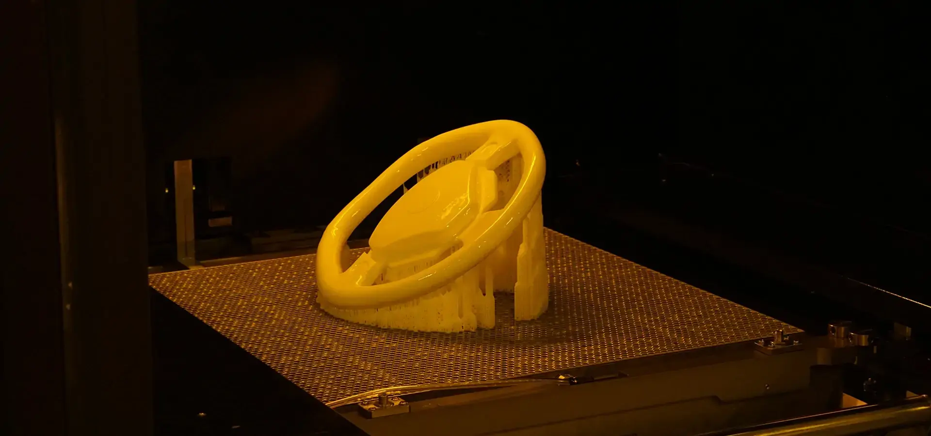 Advanced material 3D print components including aerospace lattice structures and automotive high temperature parts