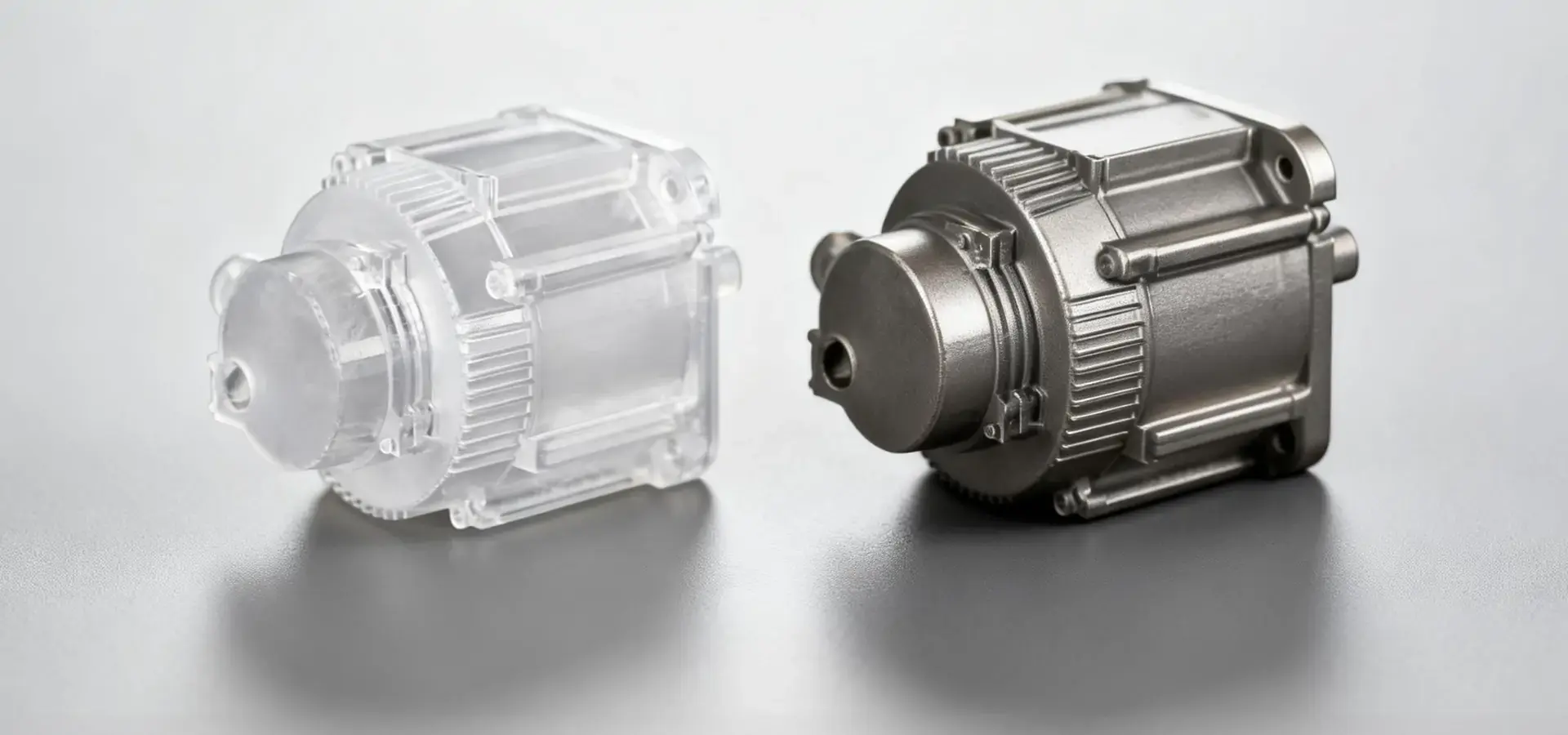 Hybrid multi material 3D print component combining metals and polymers Hybrid multi material 3D print component combining metals and polymers