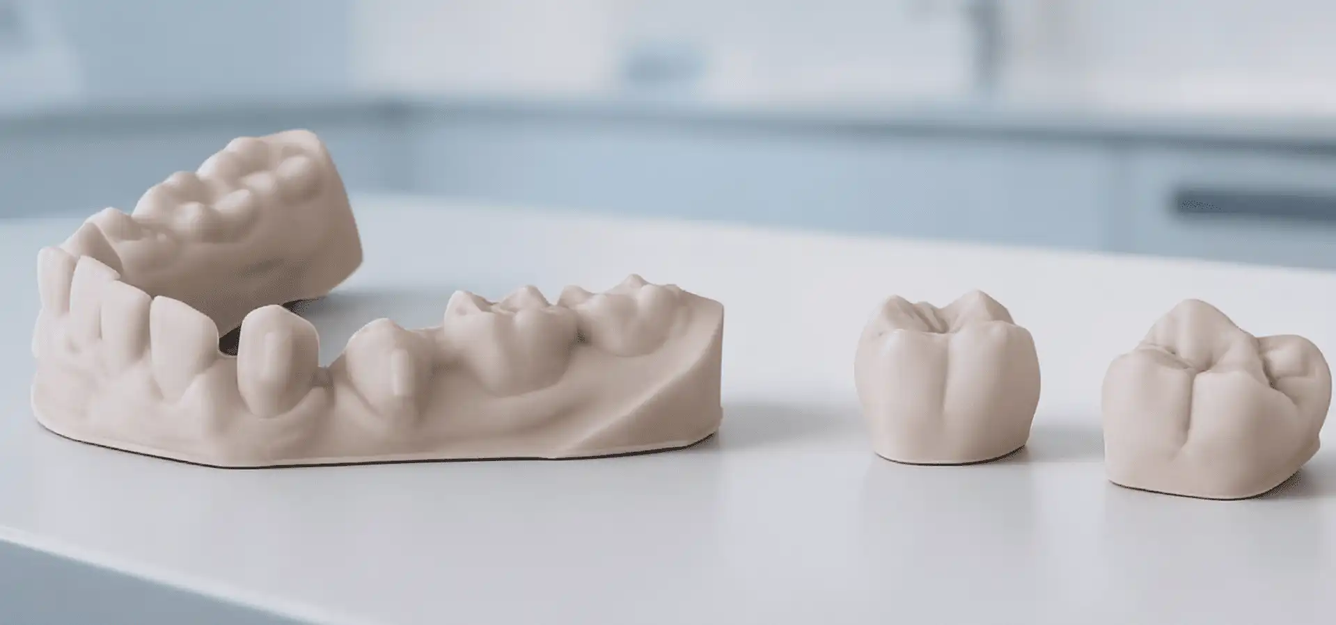 3D printing of precision medical and dental models for healthcare applications