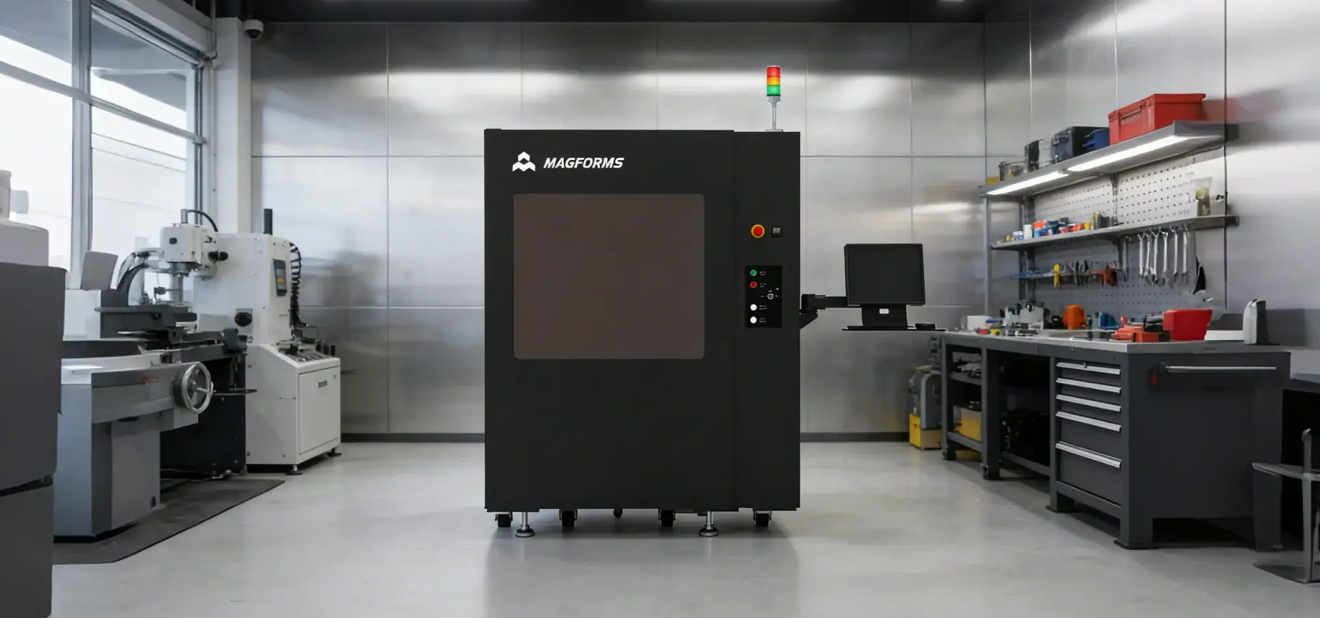 Magforms industrial stereolithography 3D printer Lab300 system