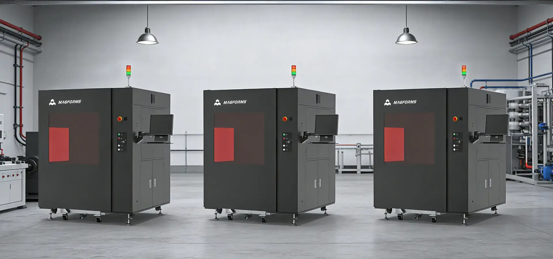 Magforms Lab300 industrial stereolithography 3D printer system Magforms Lab300 industrial stereolithography 3D printer system