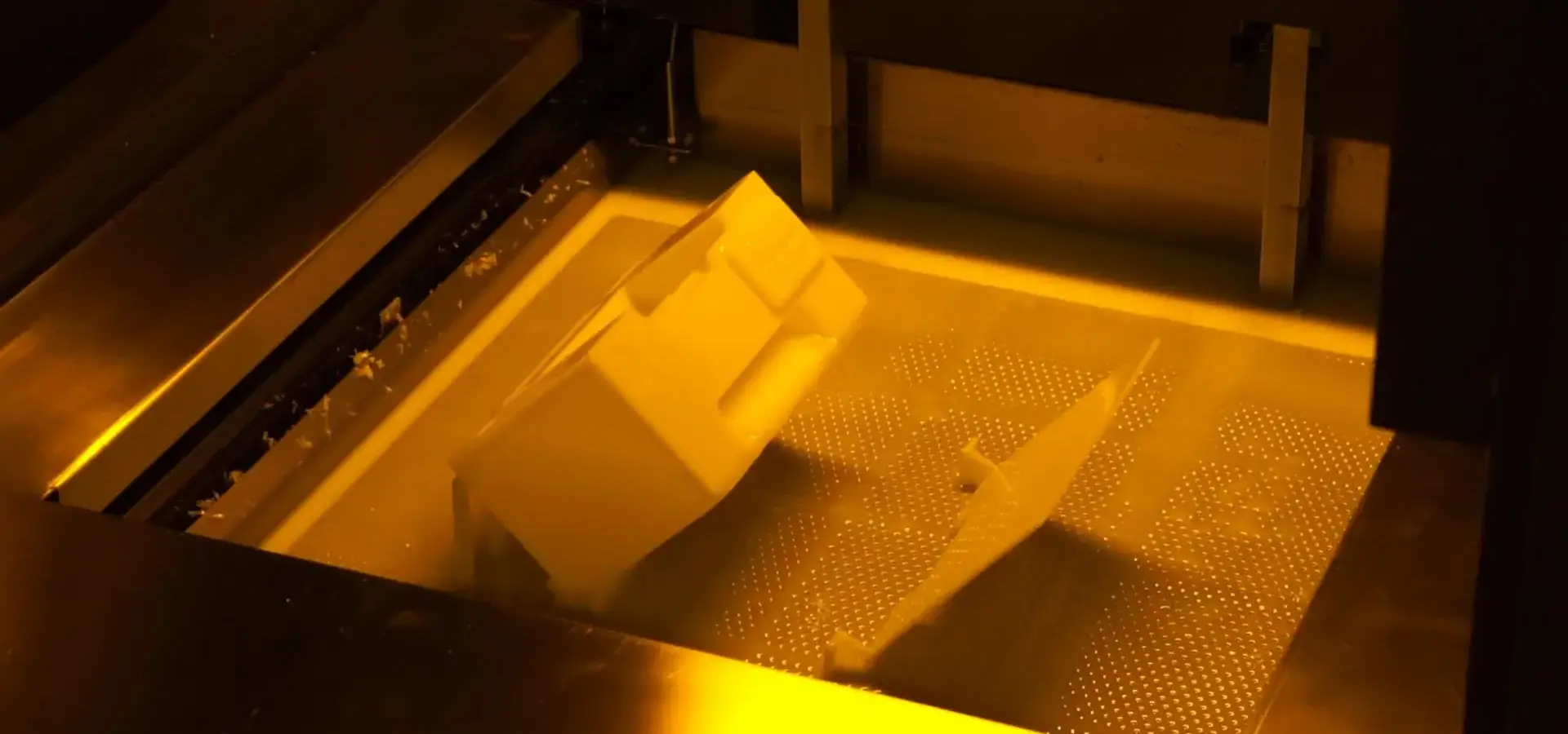 industrial 3D printer used for advanced manufacturing production