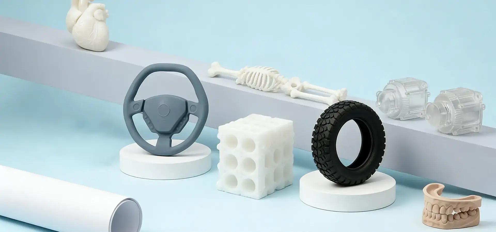 Industrial 3D printer applications in automotive aerospace and dental manufacturing Industrial 3D printer applications in automotive aerospace and dental manufacturing