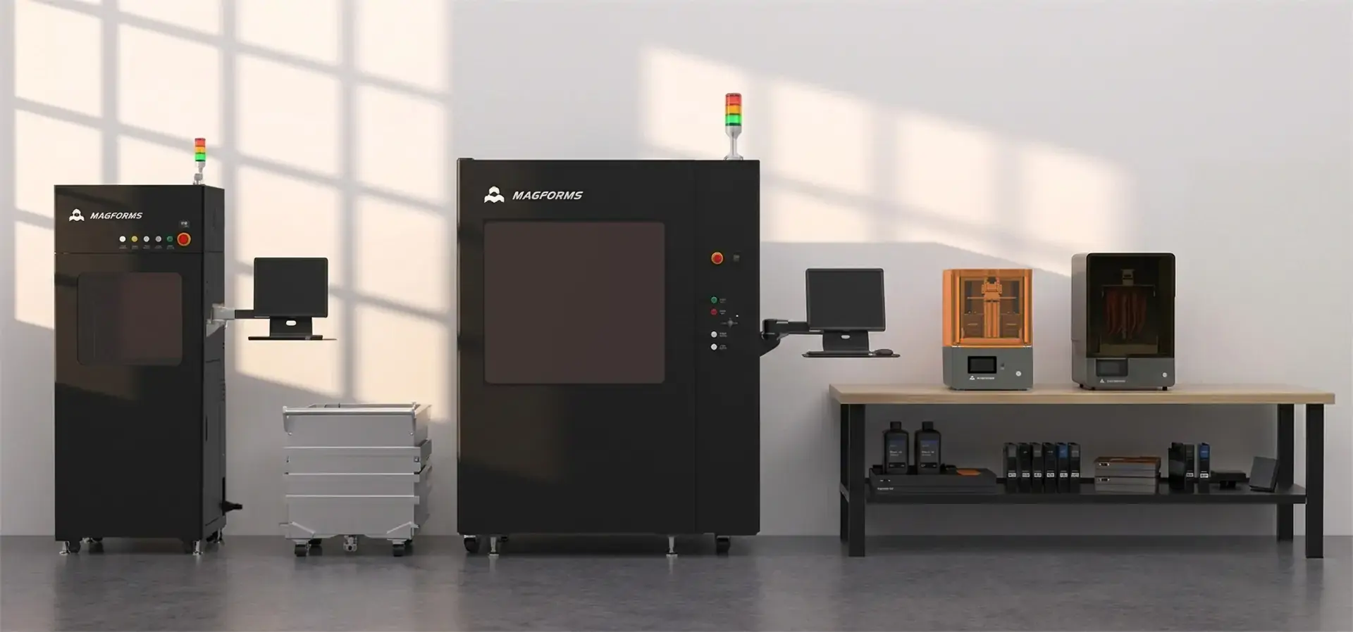 Comparison between industrial SLA and entry-level resin printer Comparison between industrial SLA and entry-level resin printer