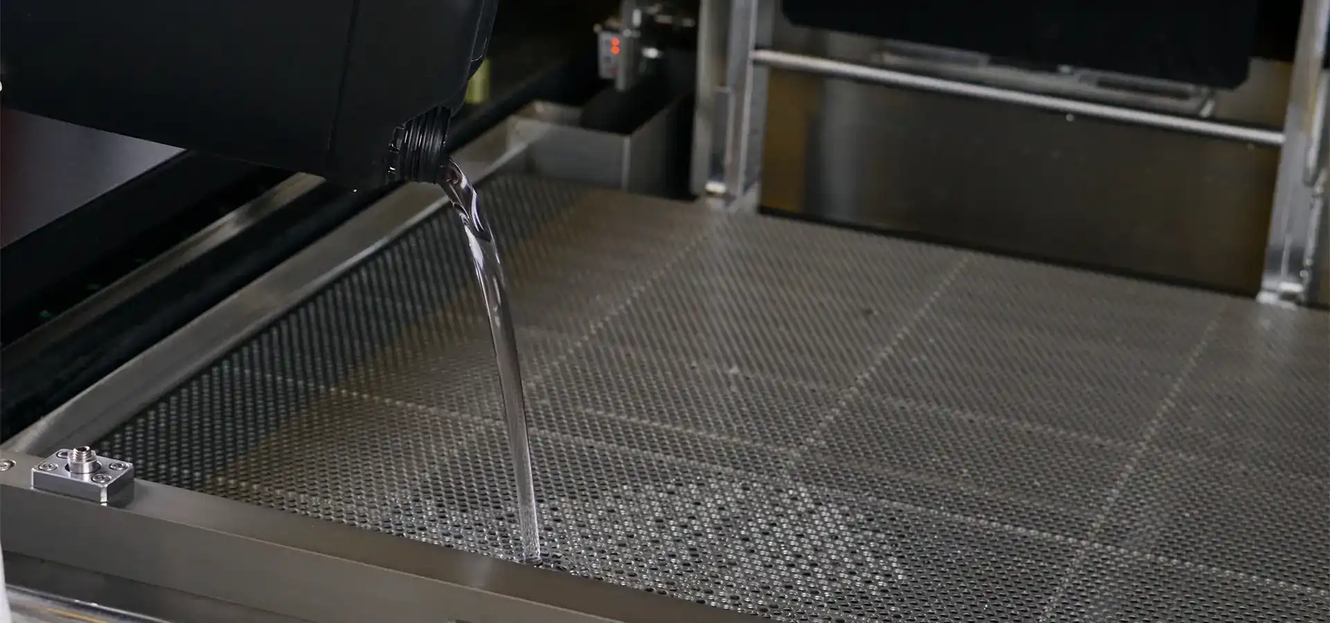 Open material system for 3D printing showing multiple photopolymer resin bottles