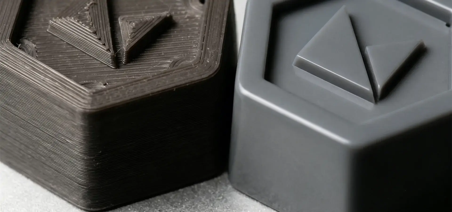 Comparison between SLA 3D Printer and FDM printing in accuracy and surface finish