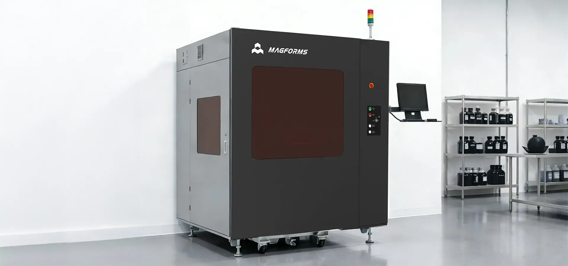 Industrial big format SLA 3D printer system with precision scanning technology Industrial big format SLA 3D printer system with precision scanning technology