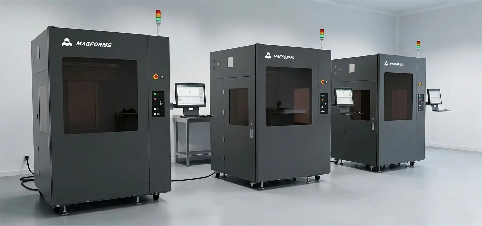 industrial 3D print production environment