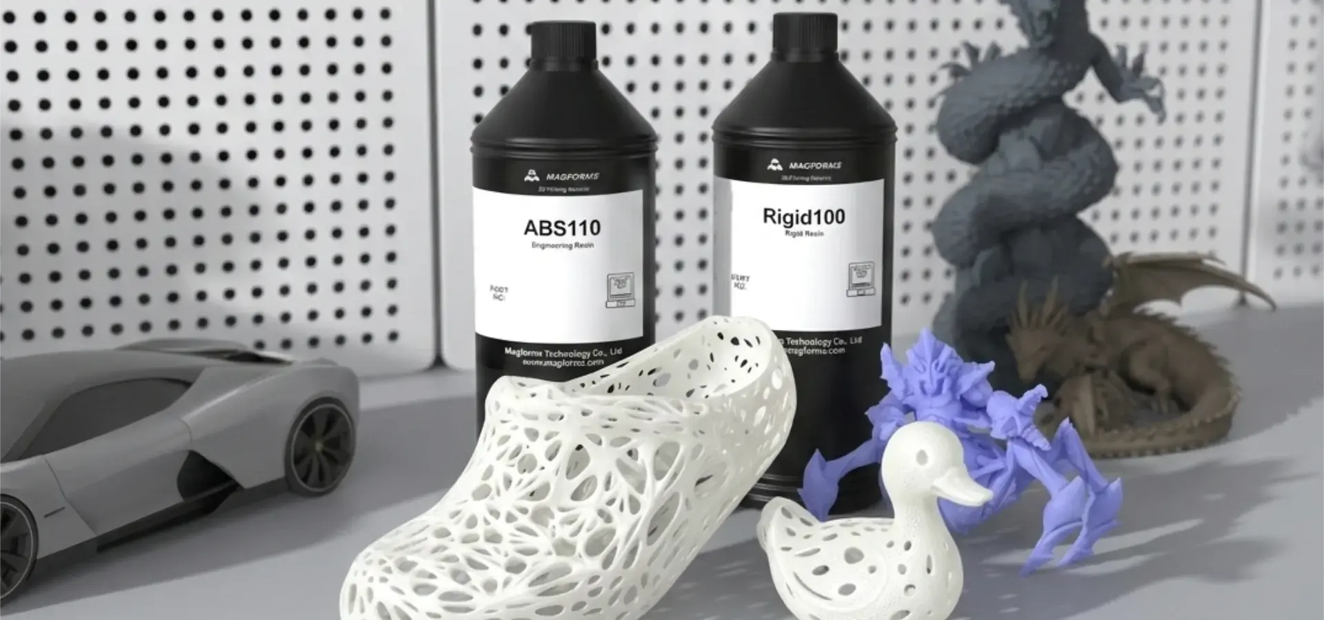 Advanced photopolymer resin materials used in Big format SLA 3D printers