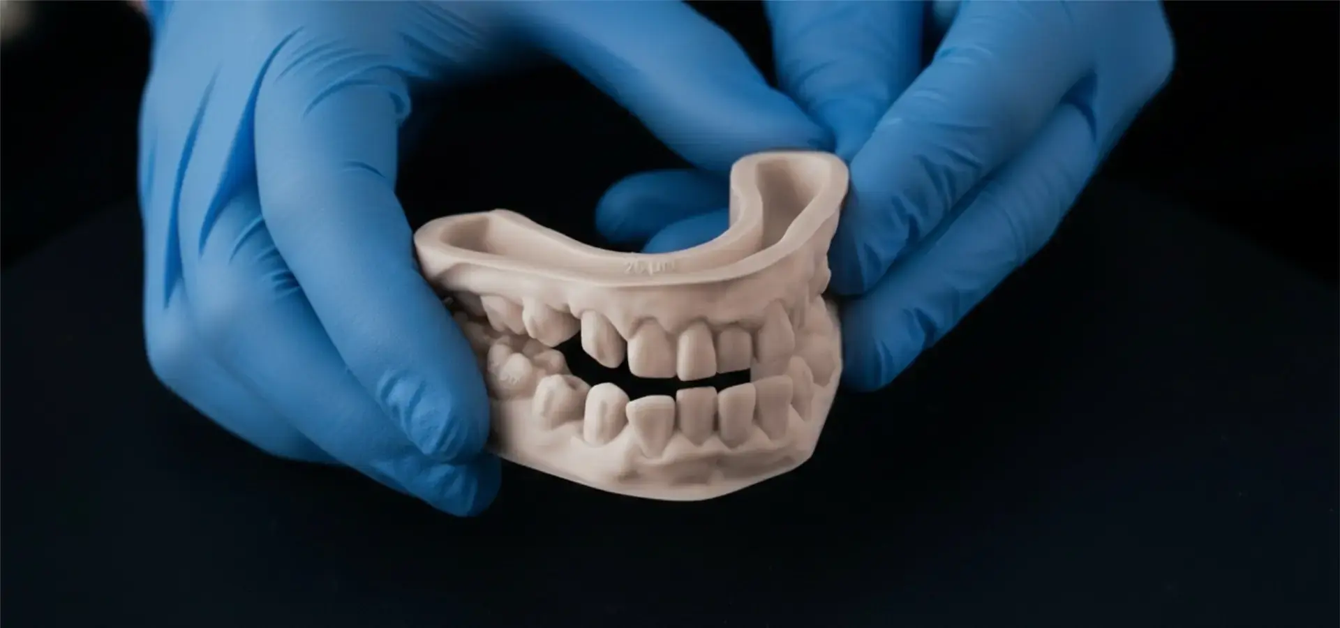 High precision prototypes produced by a Desktop Stereolithography 3D printer including dental models and engineering parts