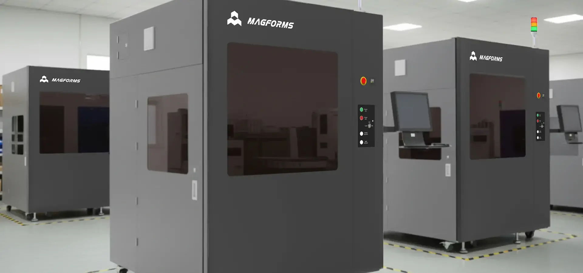 Large format industrial SLA printer for medical manufacturing