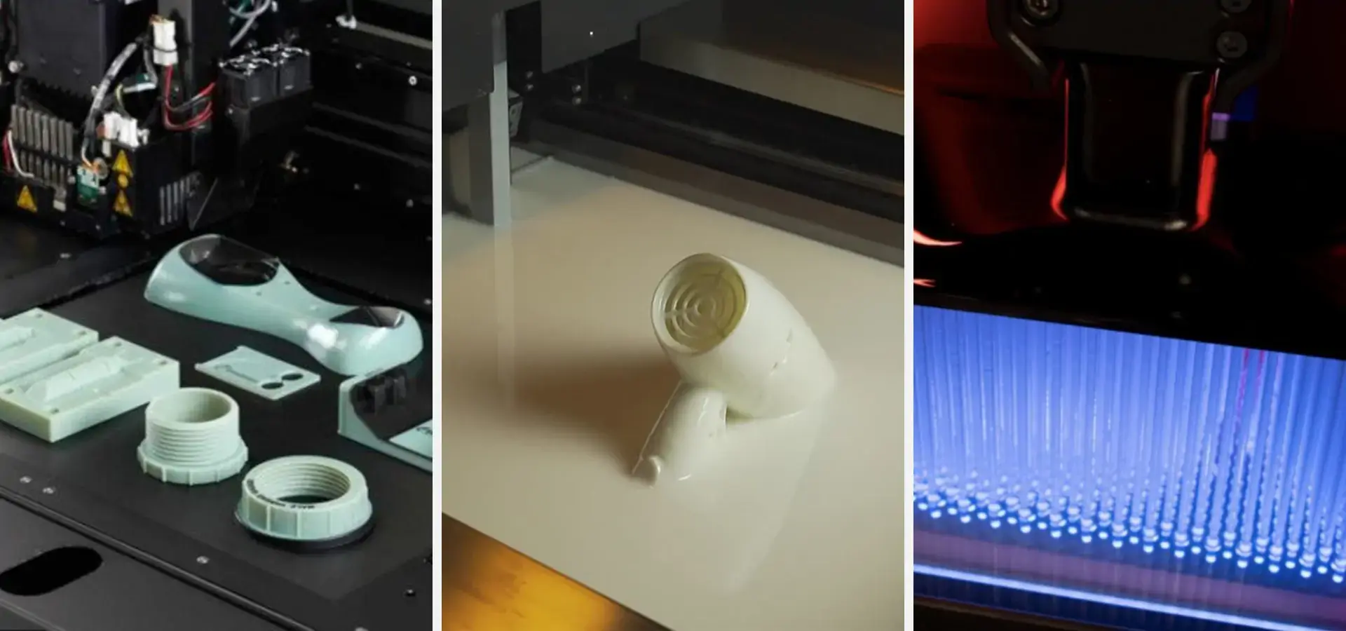 Comparison of SLA, P3 and PolyJet fast resin 3D printer technologies Comparison of SLA, P3 and PolyJet fast resin 3D printer technologies