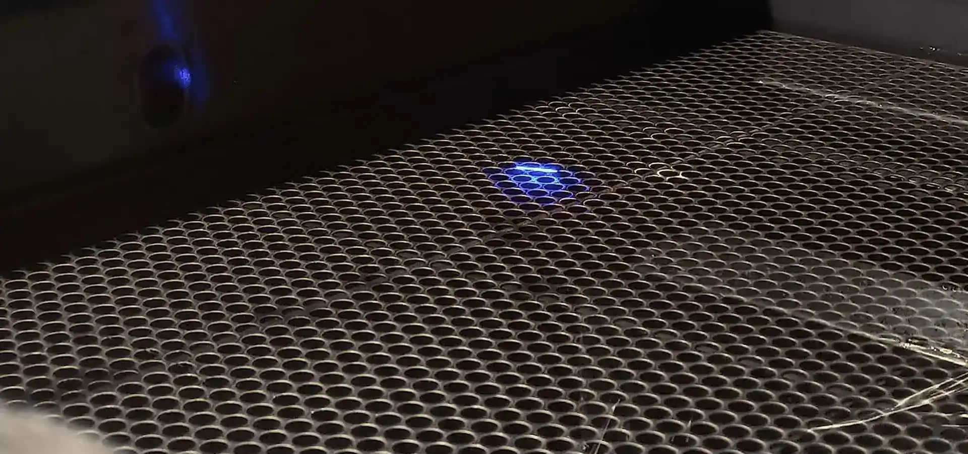 Laser-based SLA fast resin 3D printer curing process in resin vat