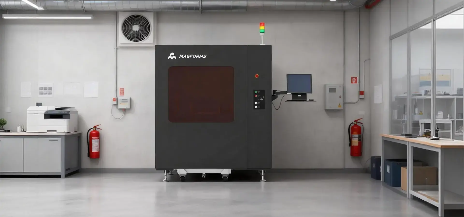 Magforms fast resin 3D printer industrial system Magforms fast resin 3D printer industrial system