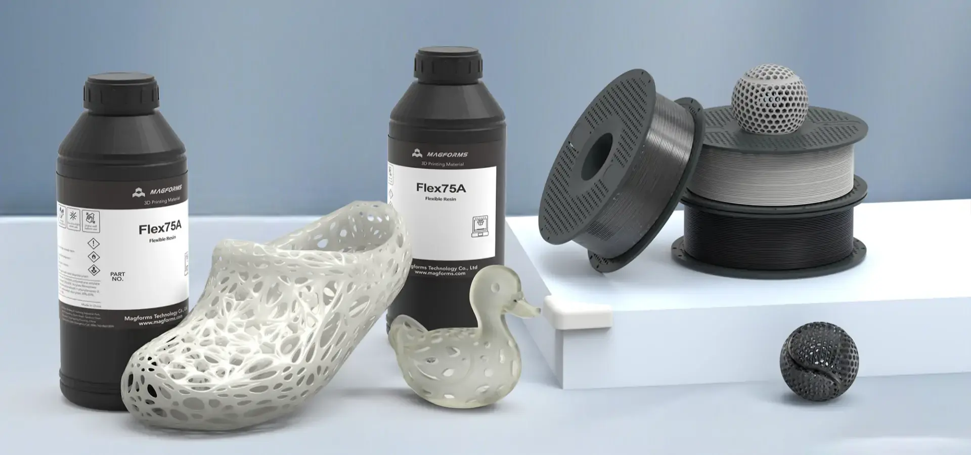 Common 3D printing materials PLA ABS PETG and Nylon for small business applications Common 3D printing materials PLA ABS PETG and Nylon for small business applications