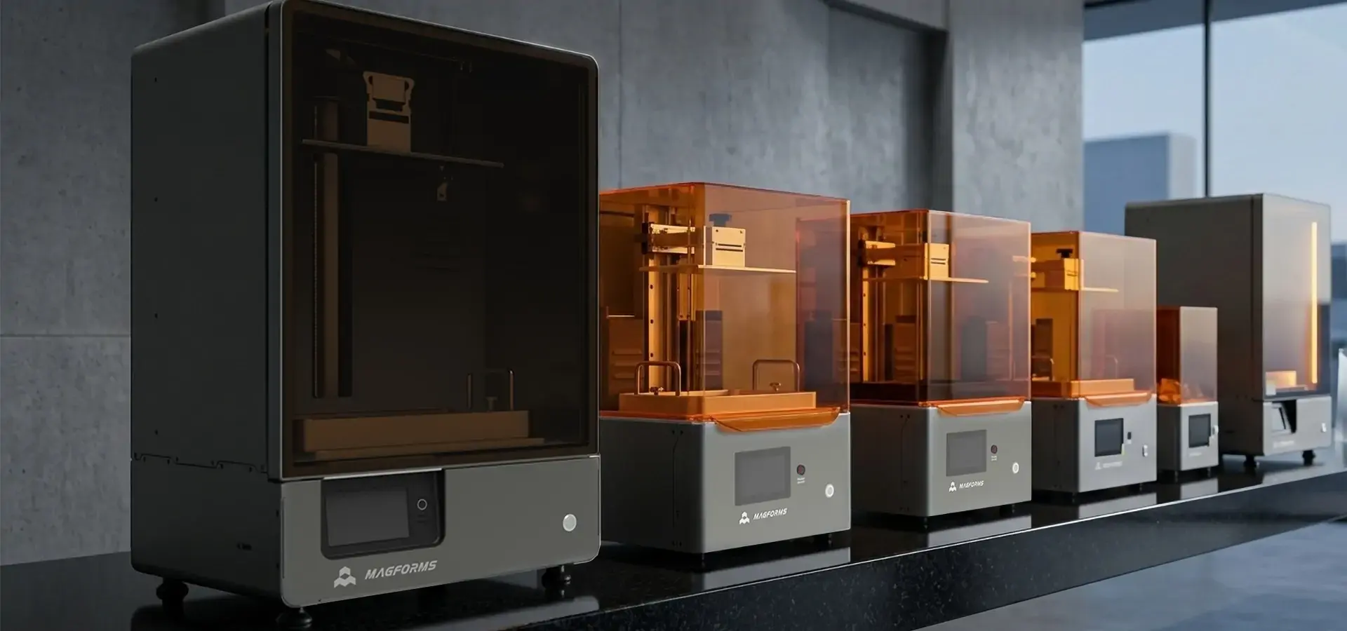 Industrial grade low cost SLA printer system by Magforms Industrial grade low cost SLA printer system by Magforms