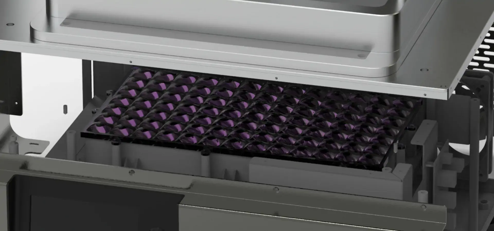 LED light engine uniform exposure system in desktop stereolithography 3d printer