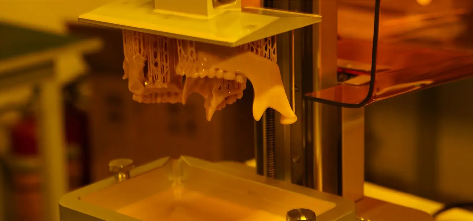 High resolution output from budget SLA printer showing fine details High resolution output from budget SLA printer showing fine details