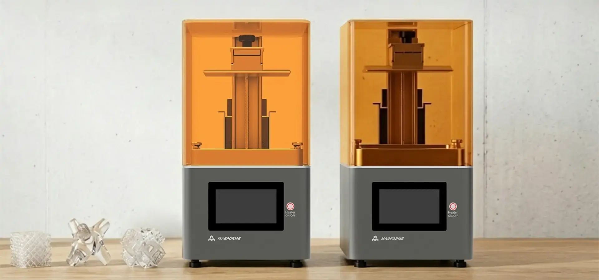 Budget SLA printer using MSLA LCD technology for high precision resin printing