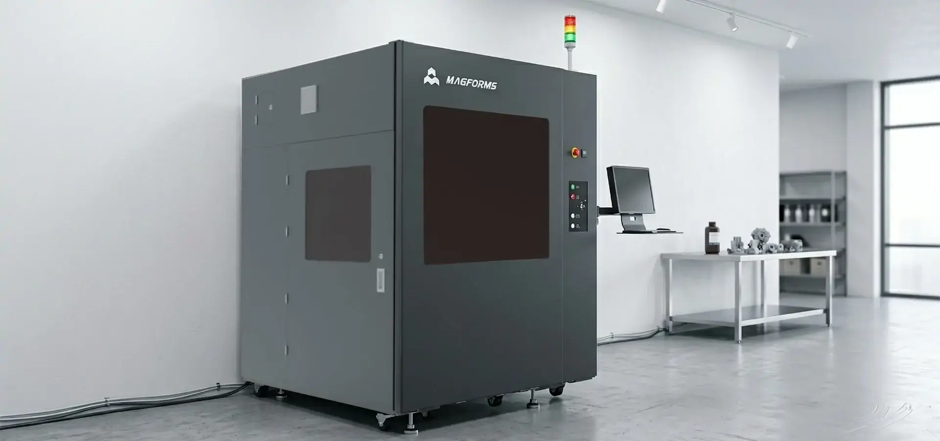 3D printer for small business in a modern prototyping workshop