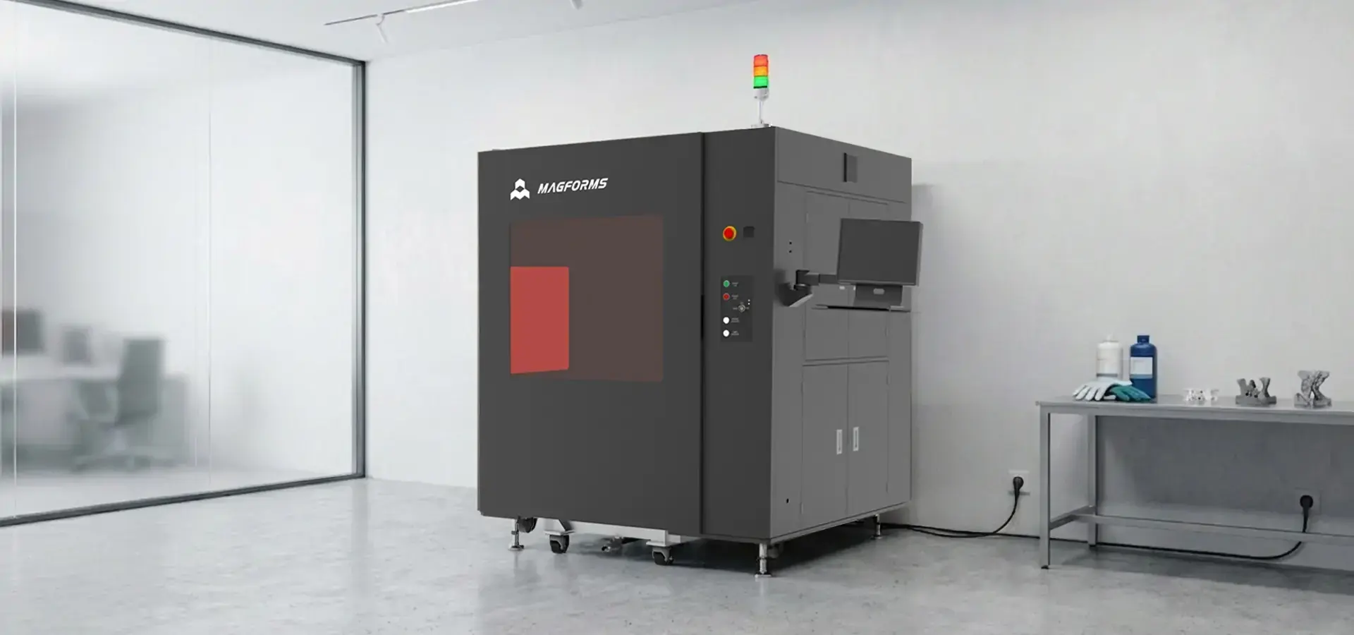 industrial SLA 3D printer large format system for manufacturing production