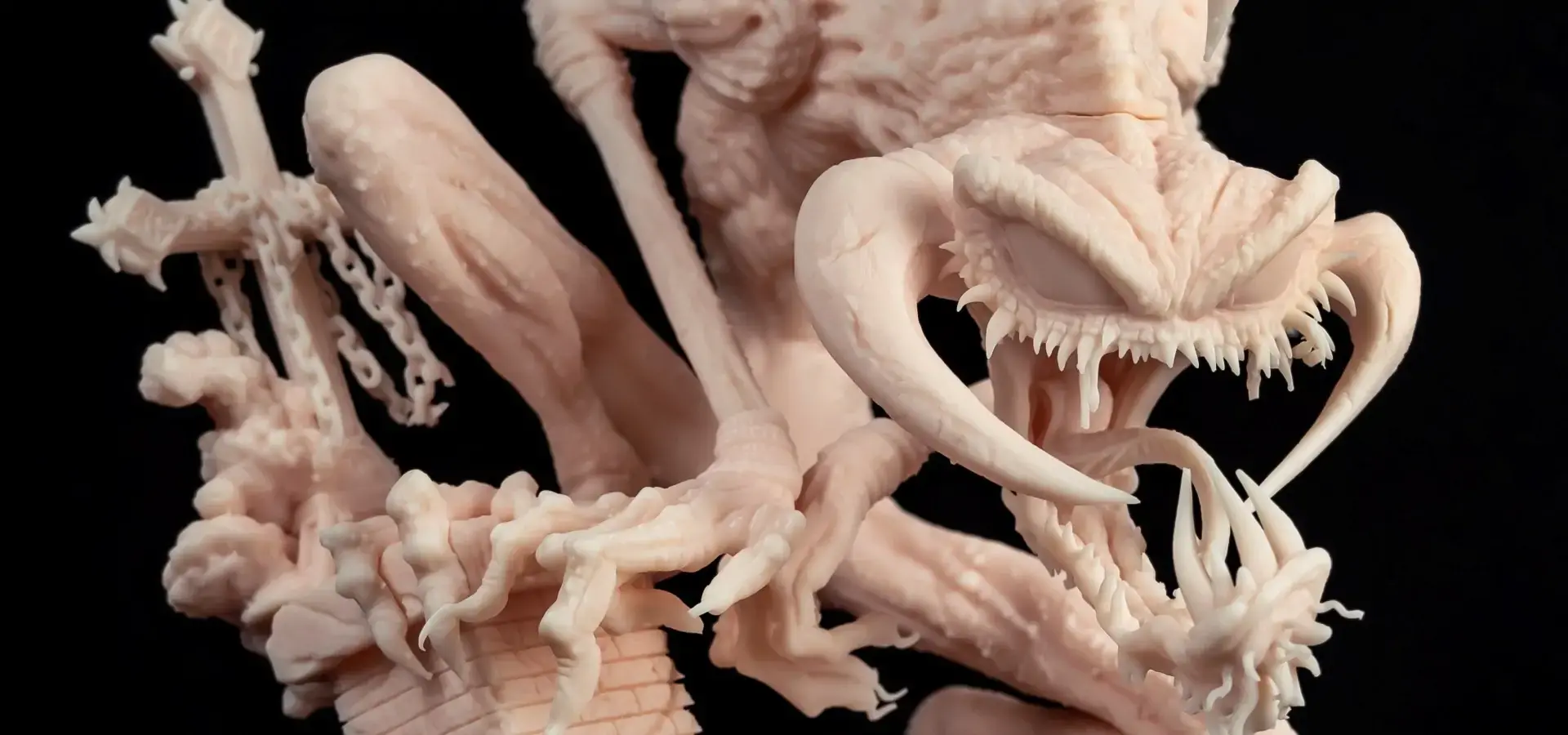 High detail output from budget resin printer 50 micron resolution