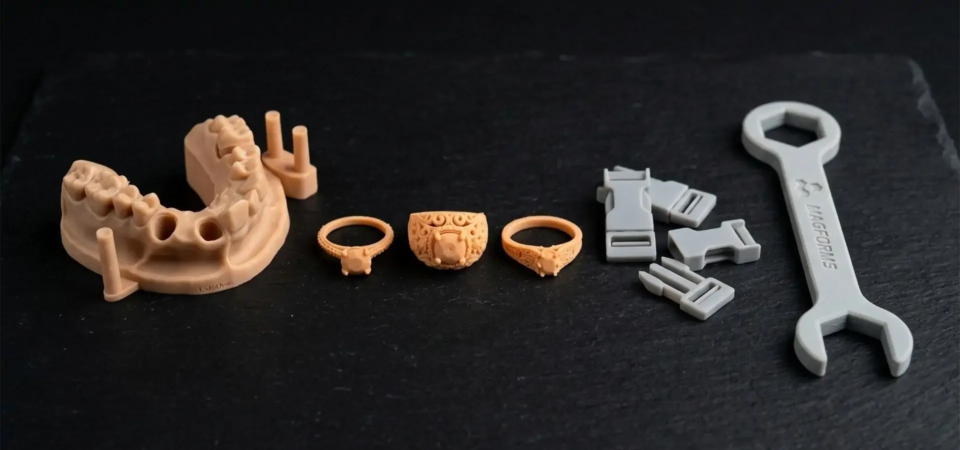 Applications of budget SLA printer in dental, jewelry and industrial prototyping Applications of budget SLA printer in dental, jewelry and industrial prototyping