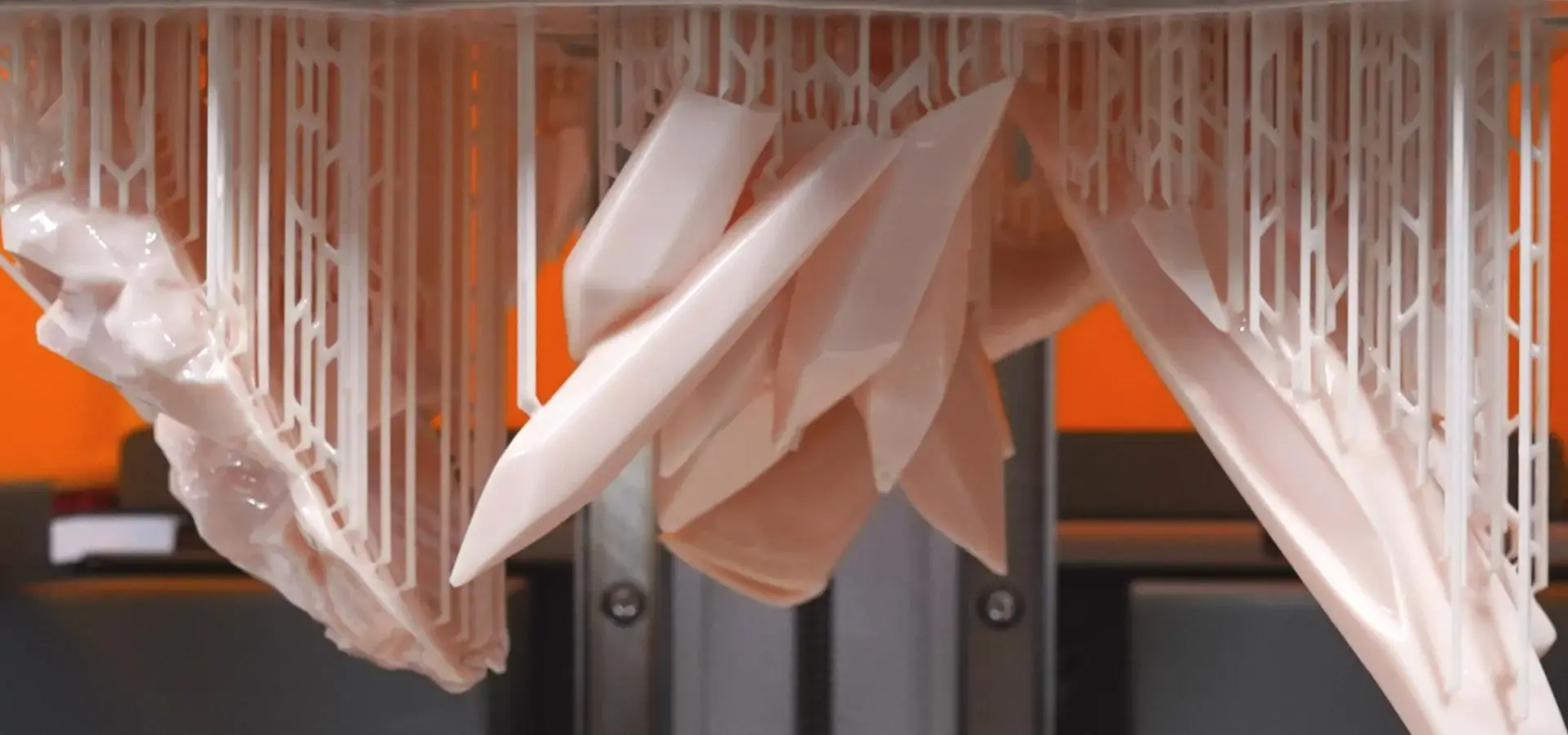 large build volume resin 3D printer printing multiple parts large build volume resin 3D printer printing multiple parts