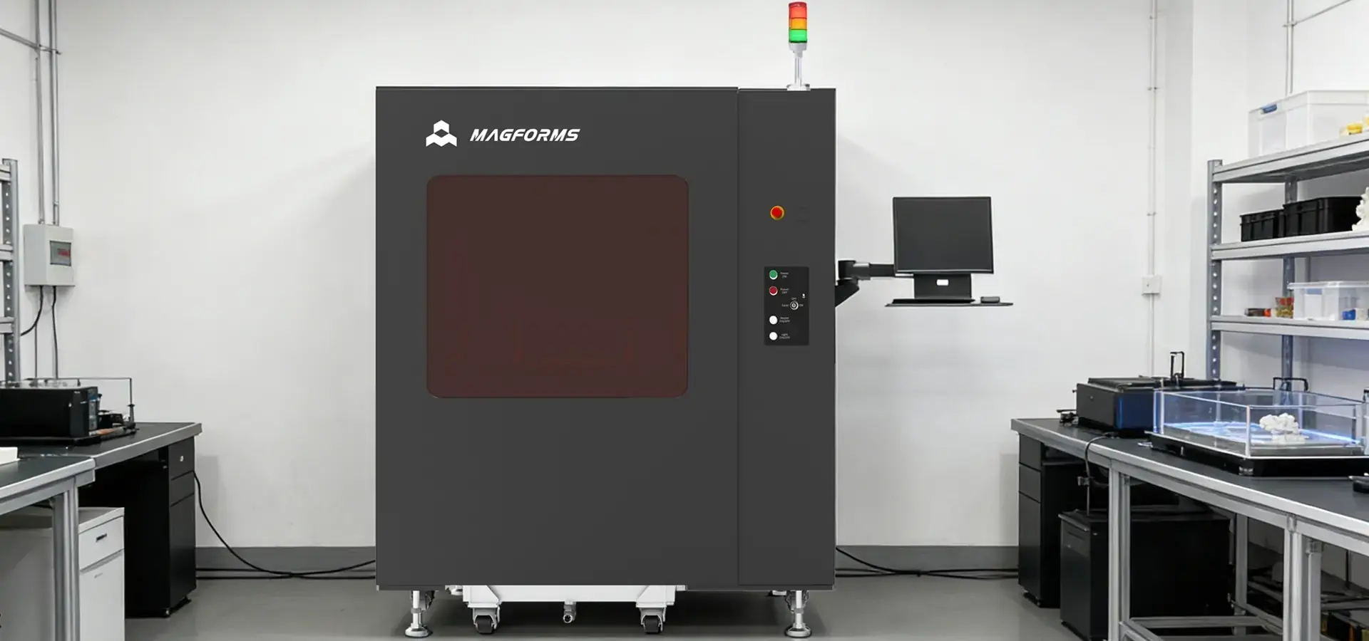 Magforms industrial stereolithography 3D printer system