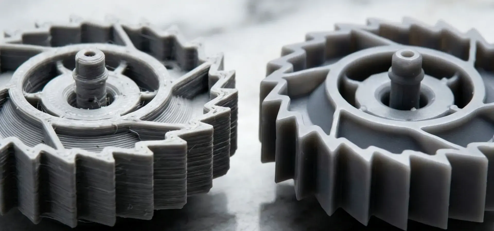 Surface finish comparison between low cost SLA printer and FDM 3D printing parts Surface finish comparison between low cost SLA printer and FDM 3D printing parts