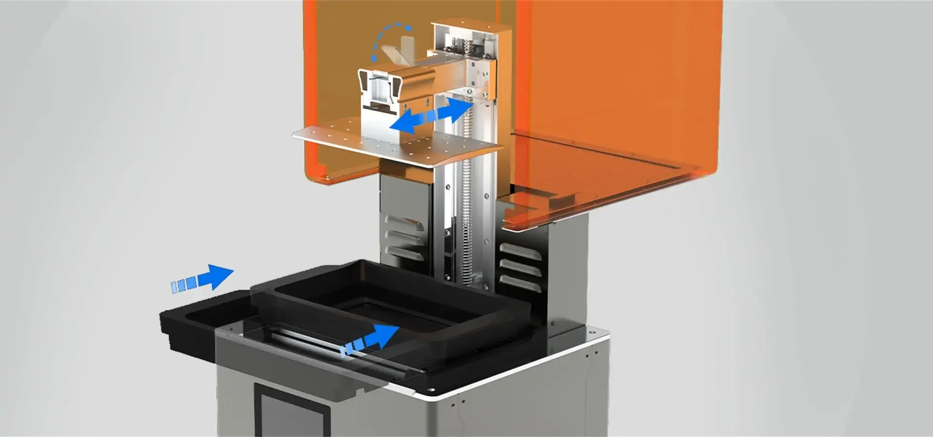 resin printer tool free vat quick replacement industrial workflow resin printer tool free vat quick replacement industrial workflow