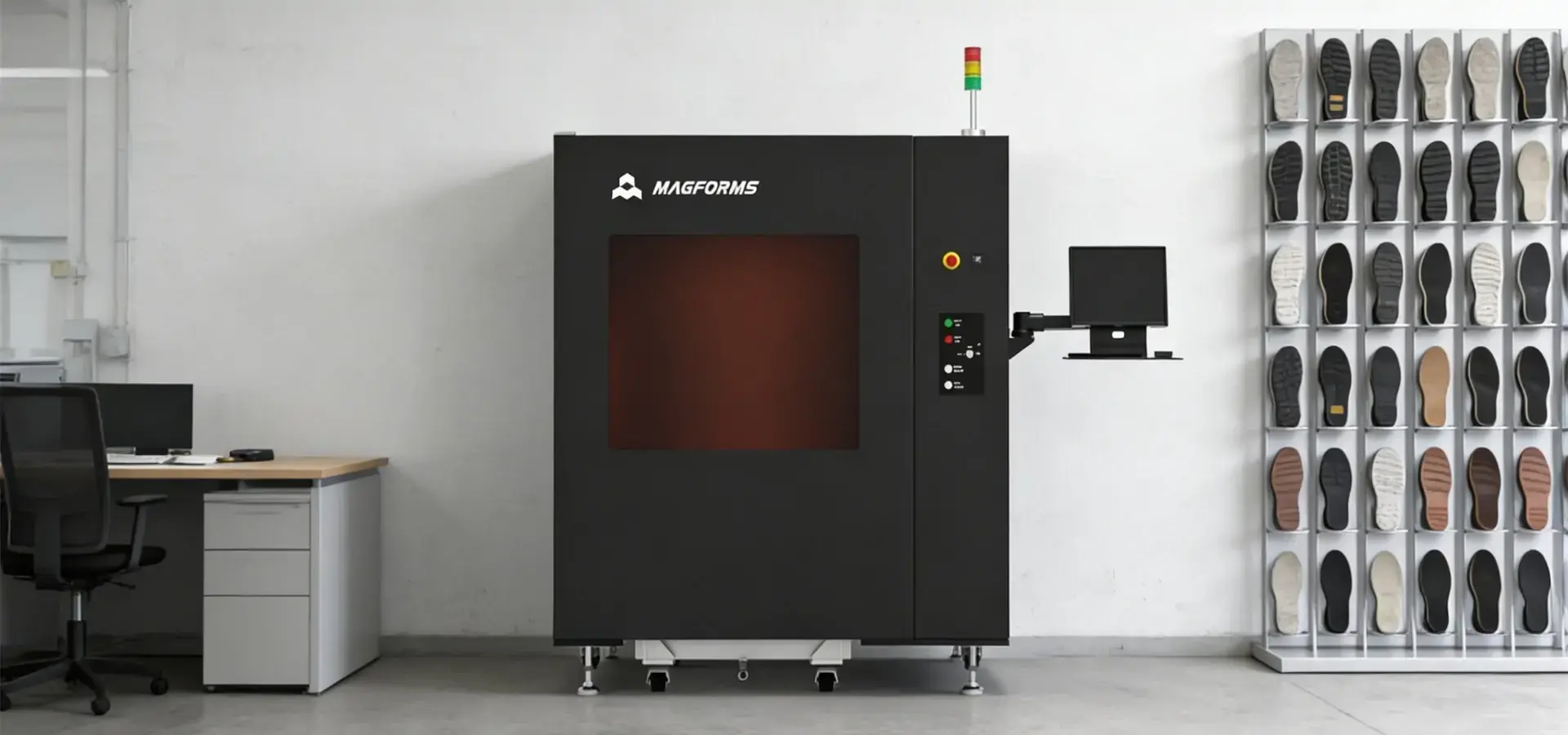 Industrial SLA Shoe 3D printer for high precision footwear manufacturing