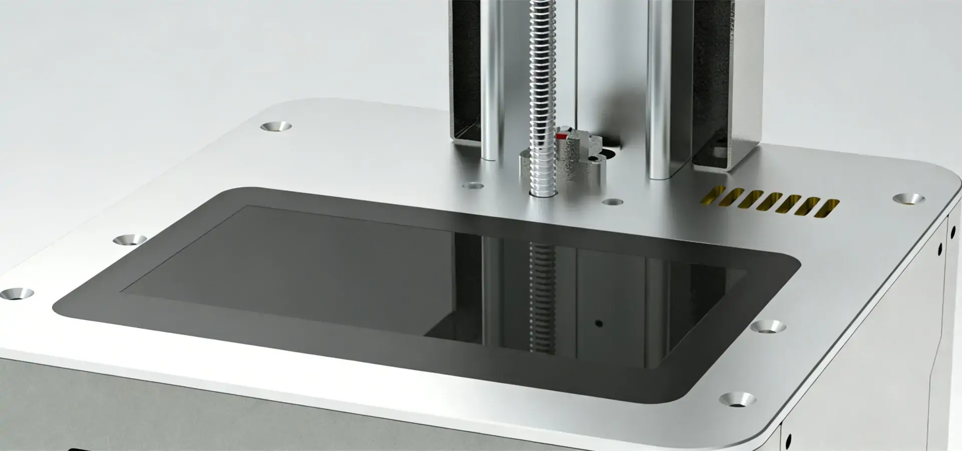 mSLA 3D printer LCD masking and LED light source structure mSLA 3D printer LCD masking and LED light source structure