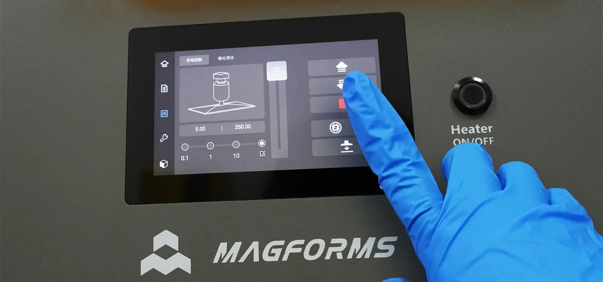 modern budget-friendly 3D printer with sensors touchscreen and smart features