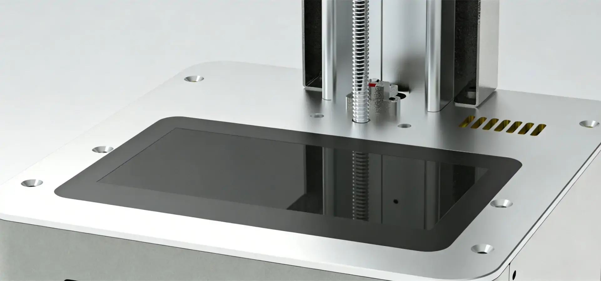 Desktop SLA 3D printer using LCD-based mSLA technology