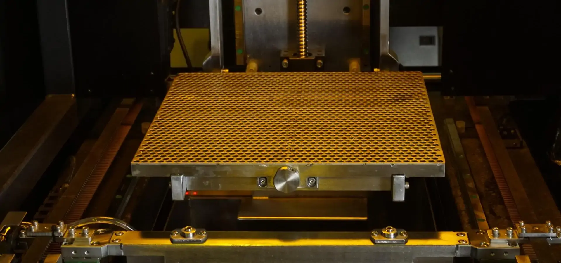 Laser calibration system in a large scale resin 3D printer