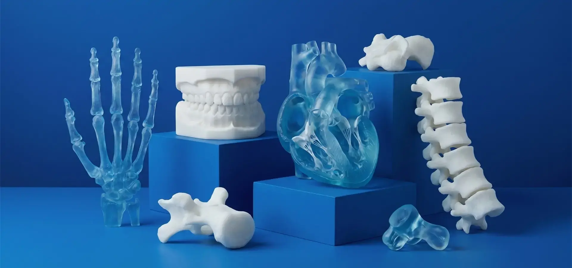 Medical application produced by a large scale resin 3D printer Medical application produced by a large scale resin 3D printer