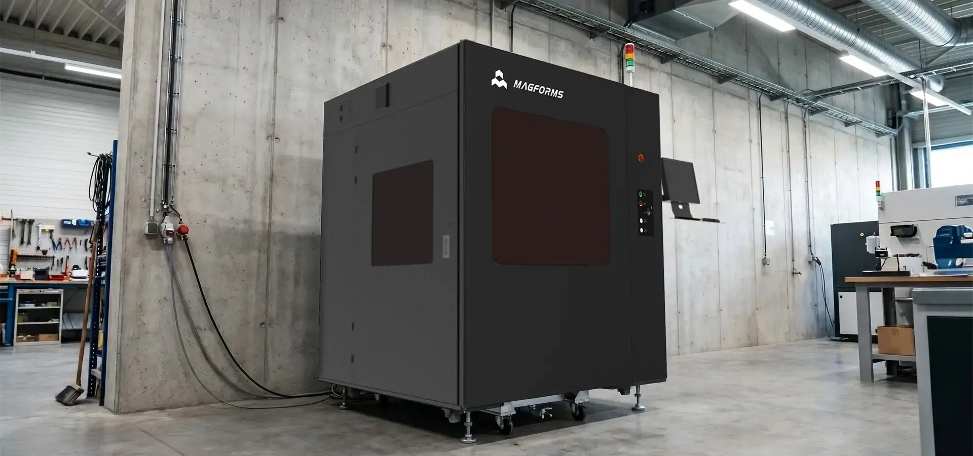 Magforms industrial SLA 3D printing systems for large-format manufacturing