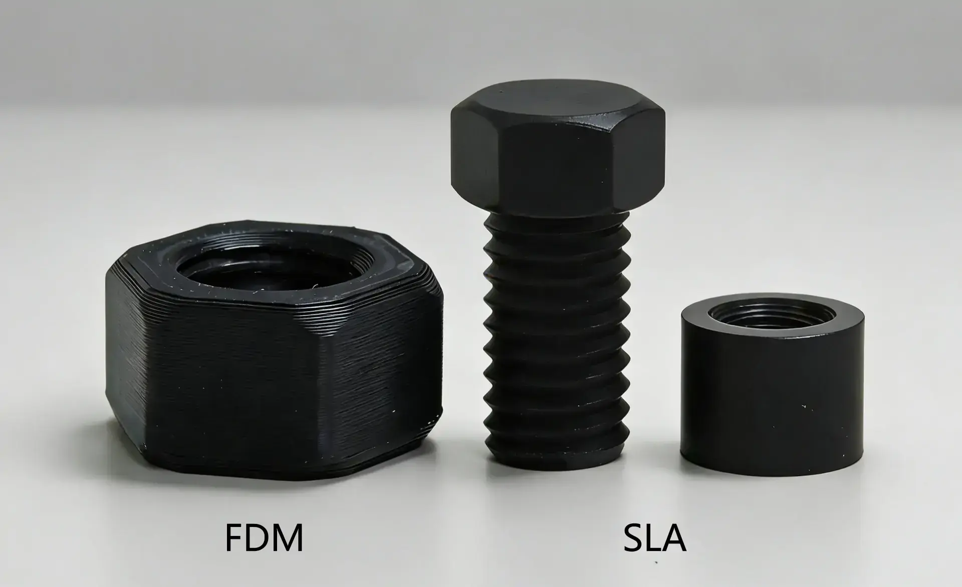 surface quality comparison between LCD resin printing and FDM printing surface quality comparison between LCD resin printing and FDM printing