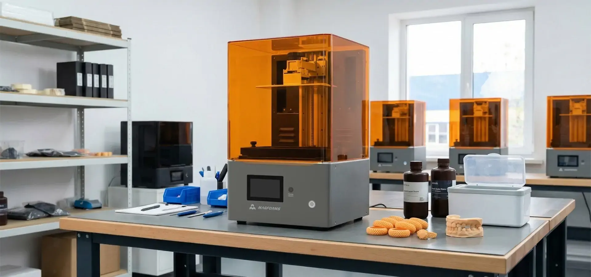 Fast resin 3D printer with high-speed LCD printing technology Fast resin 3D printer with high-speed LCD printing technology