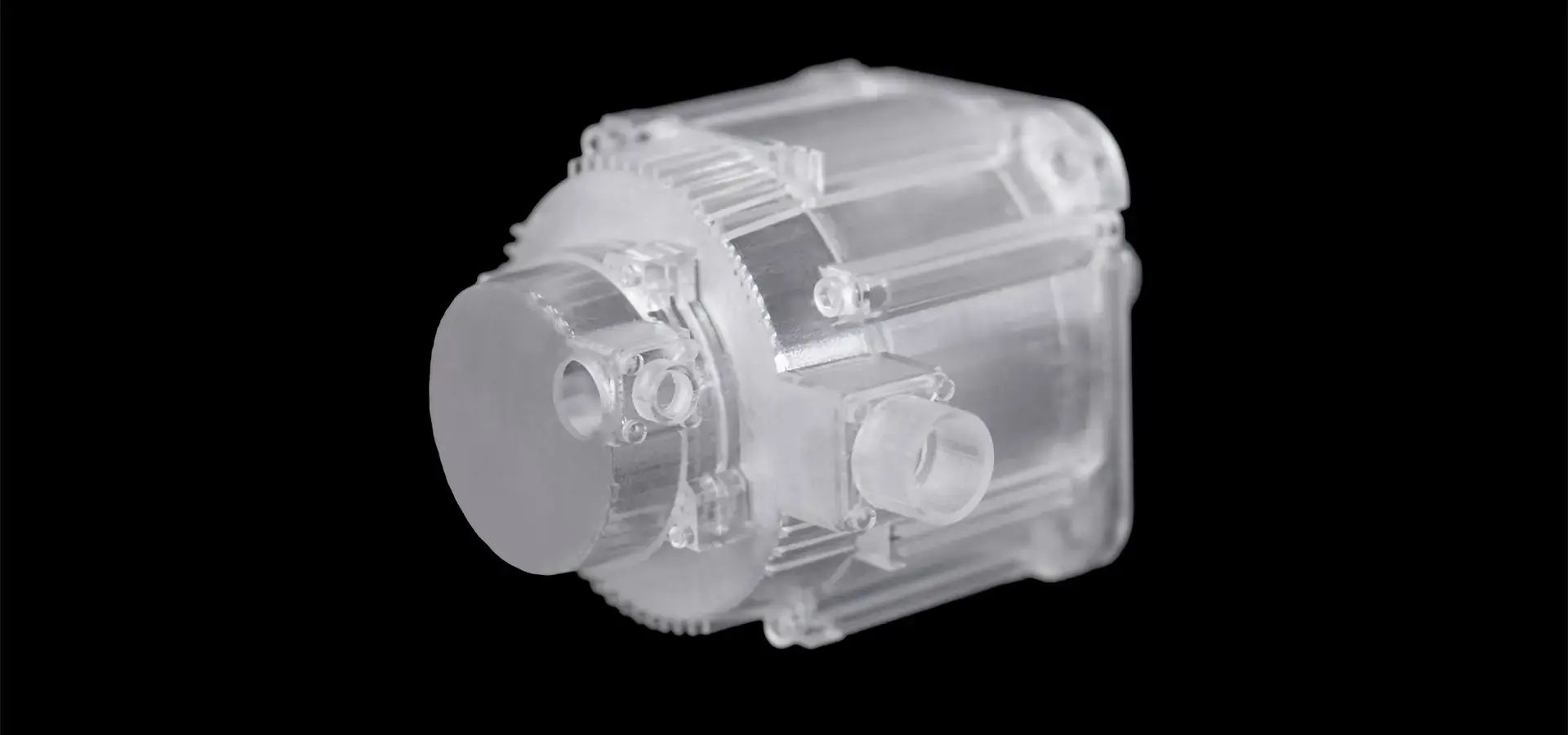 Example of high-quality surface finish from SL800 Stereolithography 3D printer