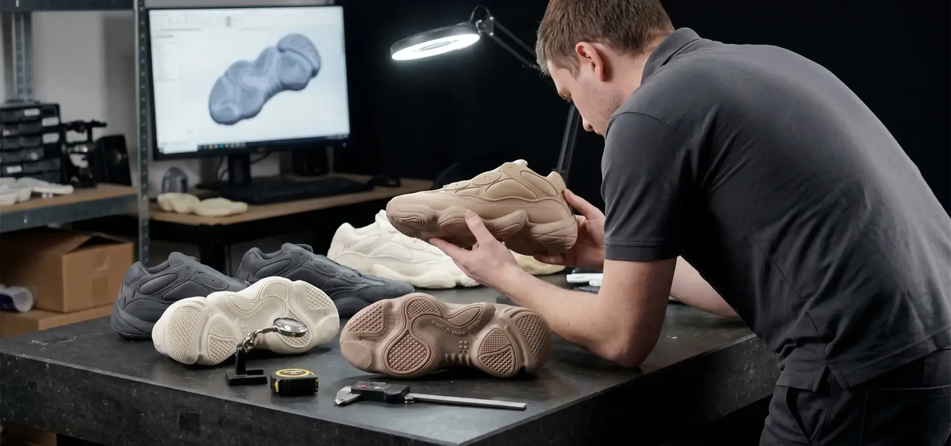 Customized orthotic prototype created with industrial SLA shoe 3D printer Customized orthotic prototype created with industrial SLA shoe 3D printer