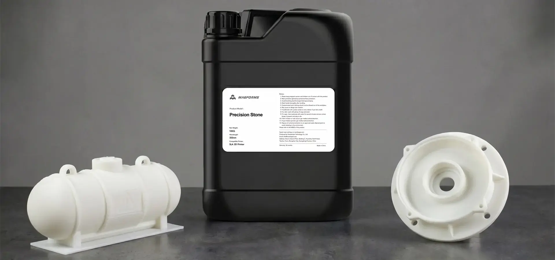 Various photopolymer resin types for Stereolithography 3D printers Various photopolymer resin types for Stereolithography 3D printers