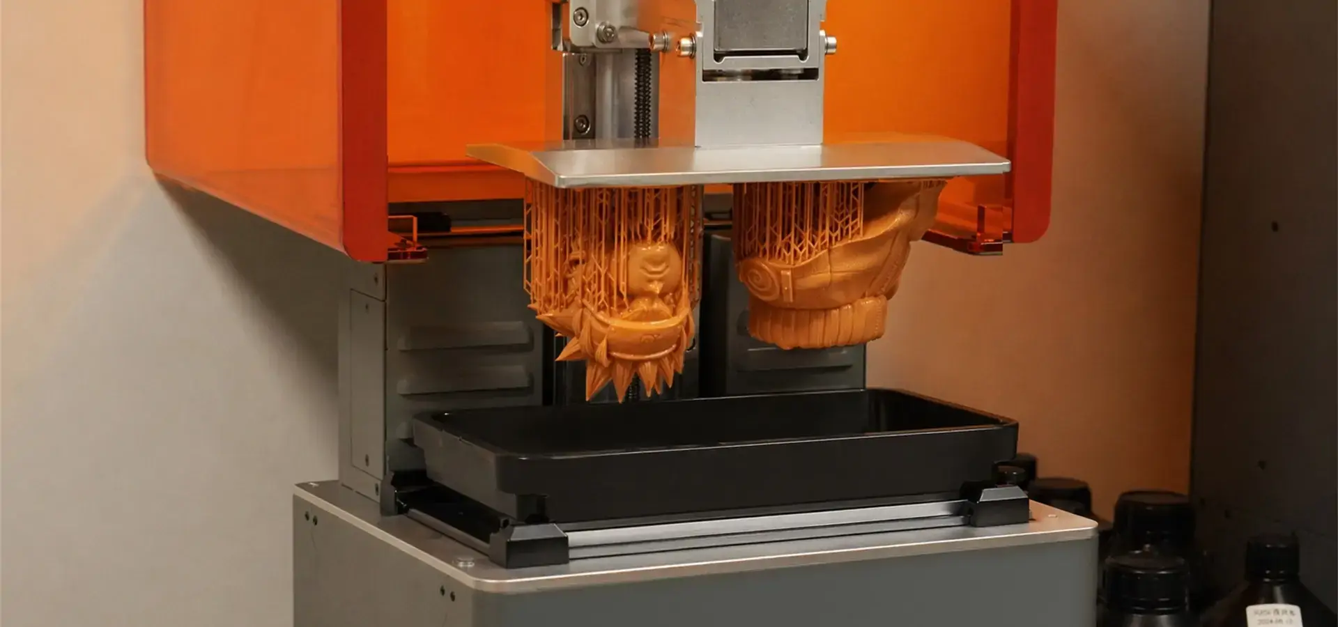 Desktop Stereolithography 3D printer producing high-precision OEM parts with mSLA technology Desktop Stereolithography 3D printer producing high-precision OEM parts with mSLA technology