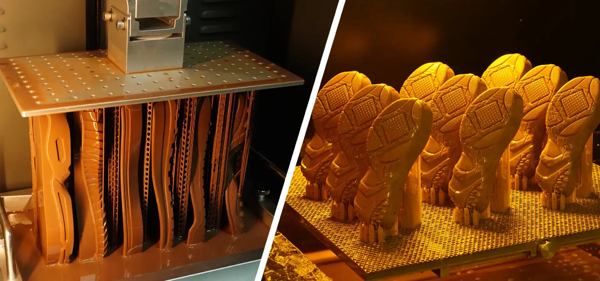Comparison between industrial and desktop shoe 3D printer systems Comparison between industrial and desktop shoe 3D printer systems