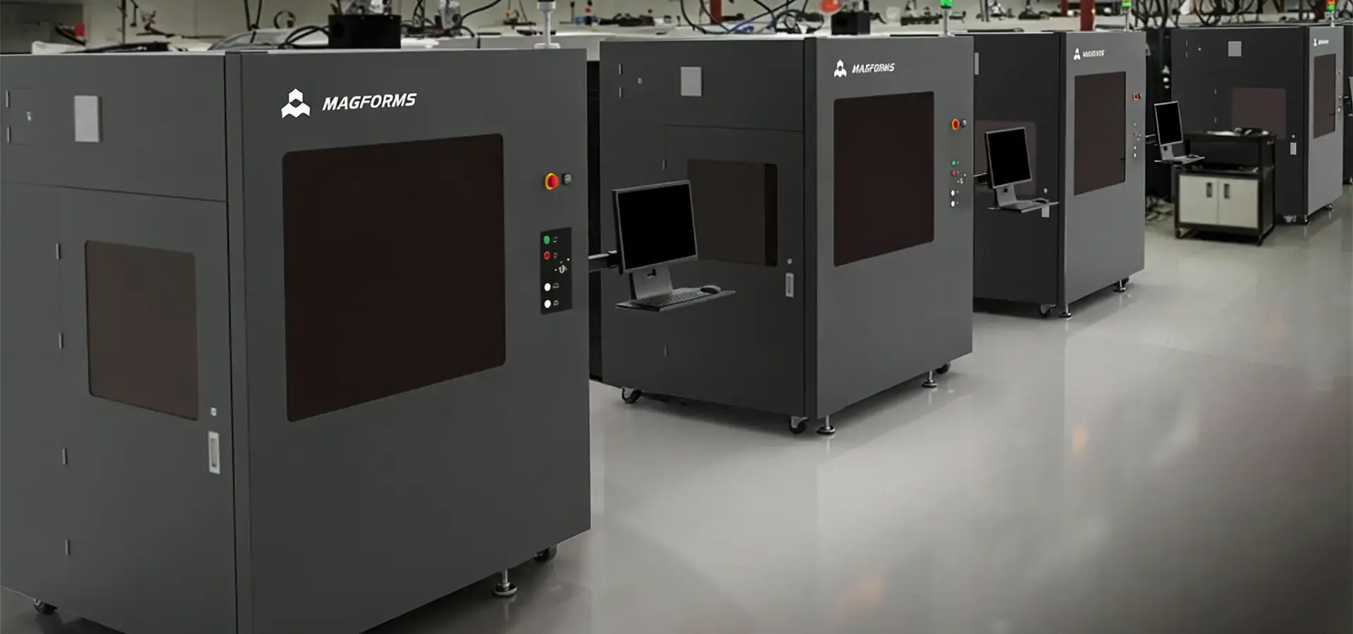 Industrial Chinese SLA 3D printer with enclosed safety chamber and ventilation system