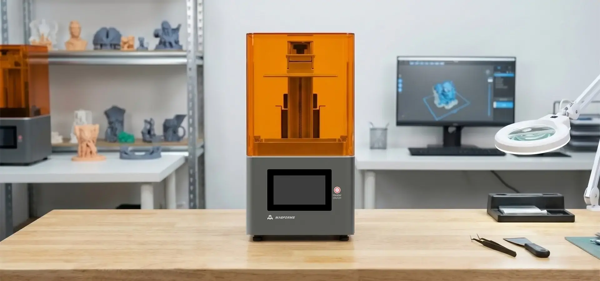 industrial prototyping workflow using LCD stereolithography 3D printer for rapid iteration