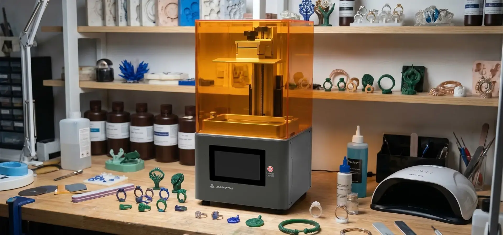 Desktop 3D printer P7 Pro LCD 9K resin printing system overview for precision manufacturing Desktop 3D printer P7 Pro LCD 9K resin printing system overview for precision manufacturing