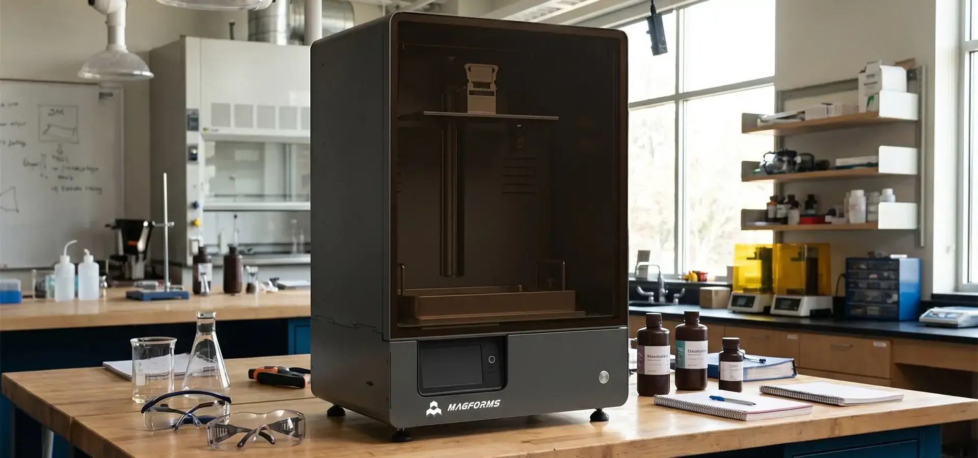 LCD 3D printing machine P13 Pro industrial production system overview